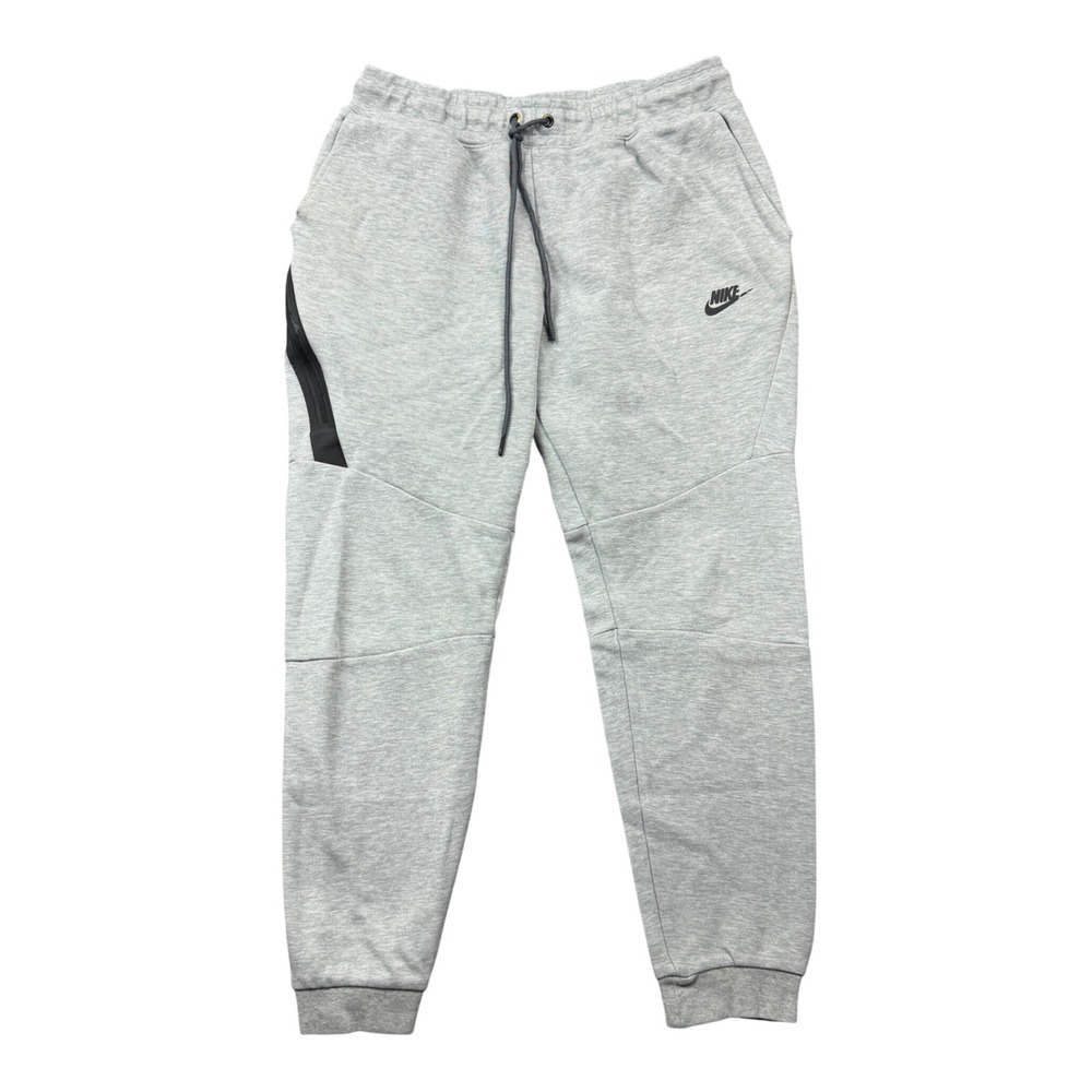 Nike Tech Fleece Joggers Mens Medium Grey Tapered Sweatpants Gym Sportswear